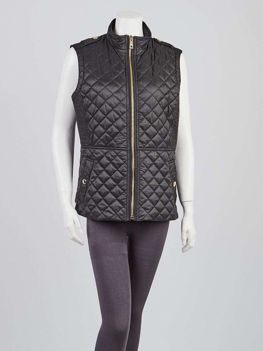 Burberry vest womens clearance sale