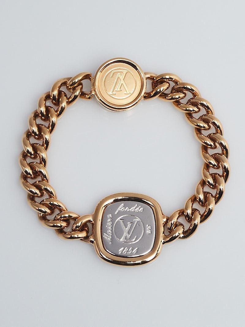 Louis Vuitton Goldtone Metal Chain Strap - Yoogi's Closet