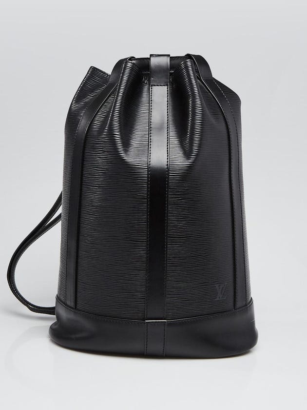 Louis Vuitton Black Epi Leather Randonnee PM Bag