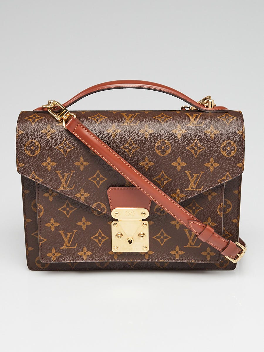 Louis Vuitton Monogram Canvas Monceau Briefcase Bag - Yoogi's Closet