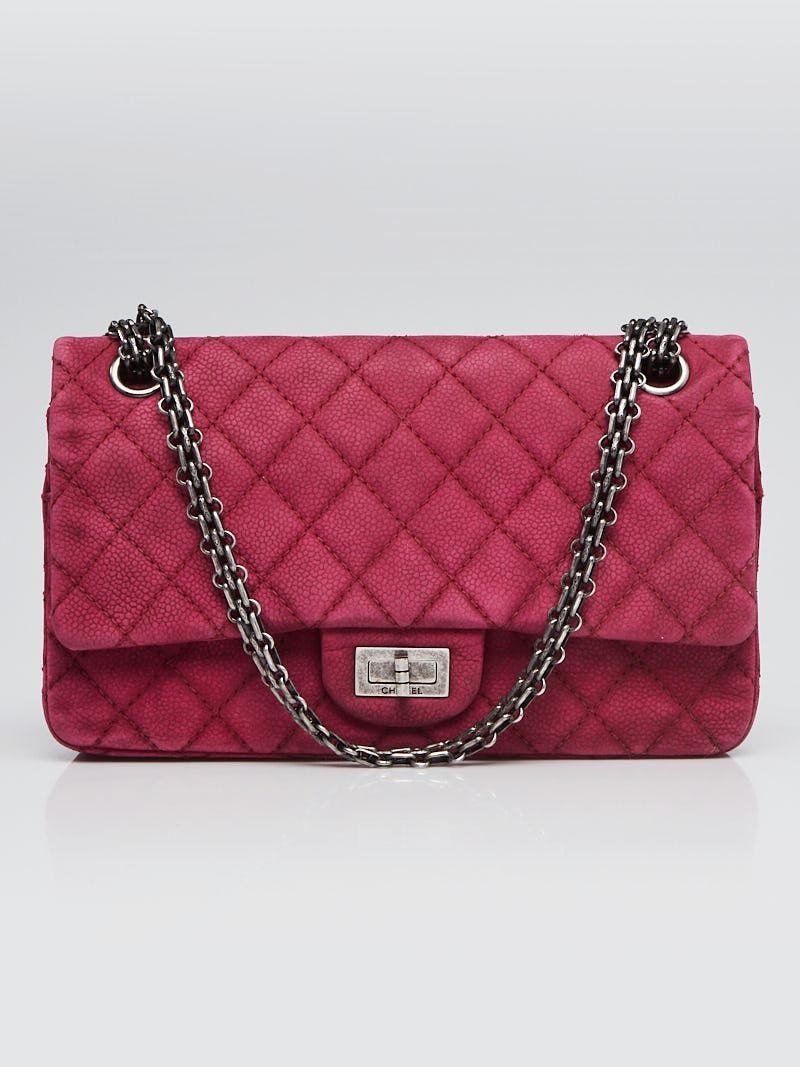 Chanel Red 2.55 Reissue Quilted Matte Caviar Leather Classic 225 Flap Bag -  Yoogi's Closet
