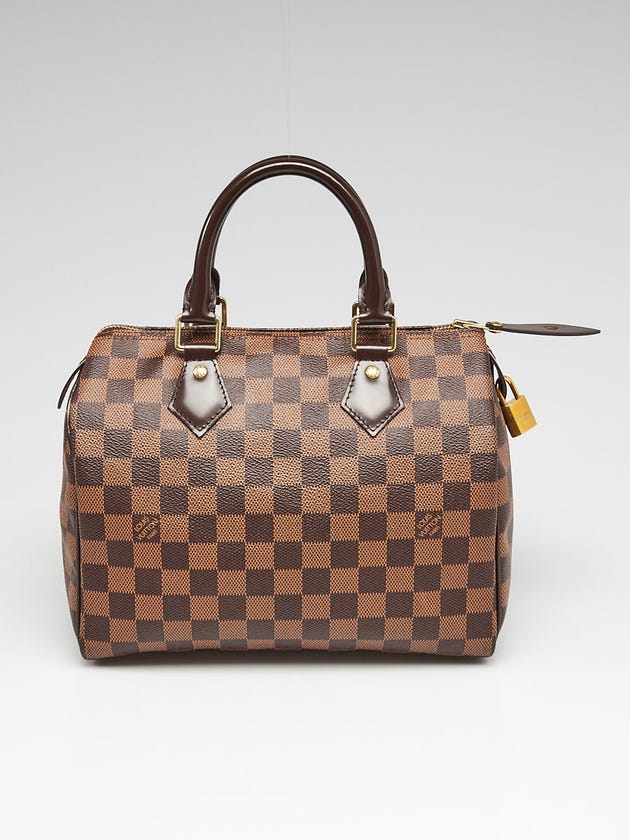 Louis Vuitton Damier Canvas Speedy 25 Bag
