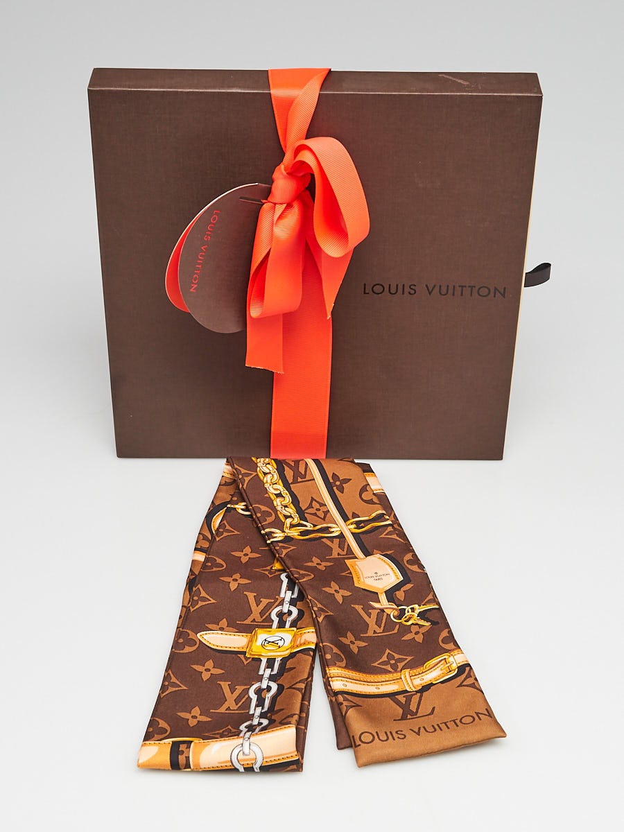 Louis Vuitton - Monogram Confidential Bandeau - Silk - Brown - Women - Luxury