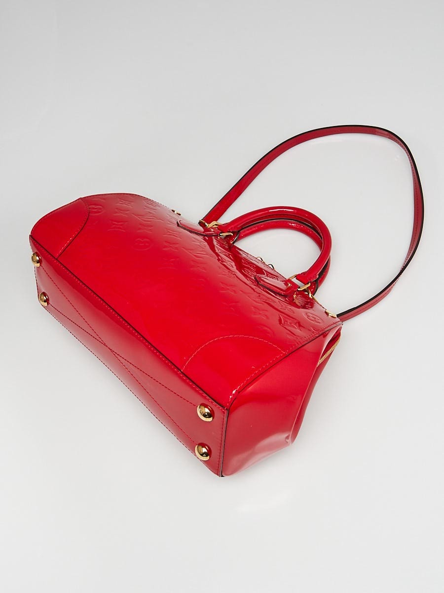 Louis Vuitton Monogram Vernis Santa Monica - Red Shoulder Bags