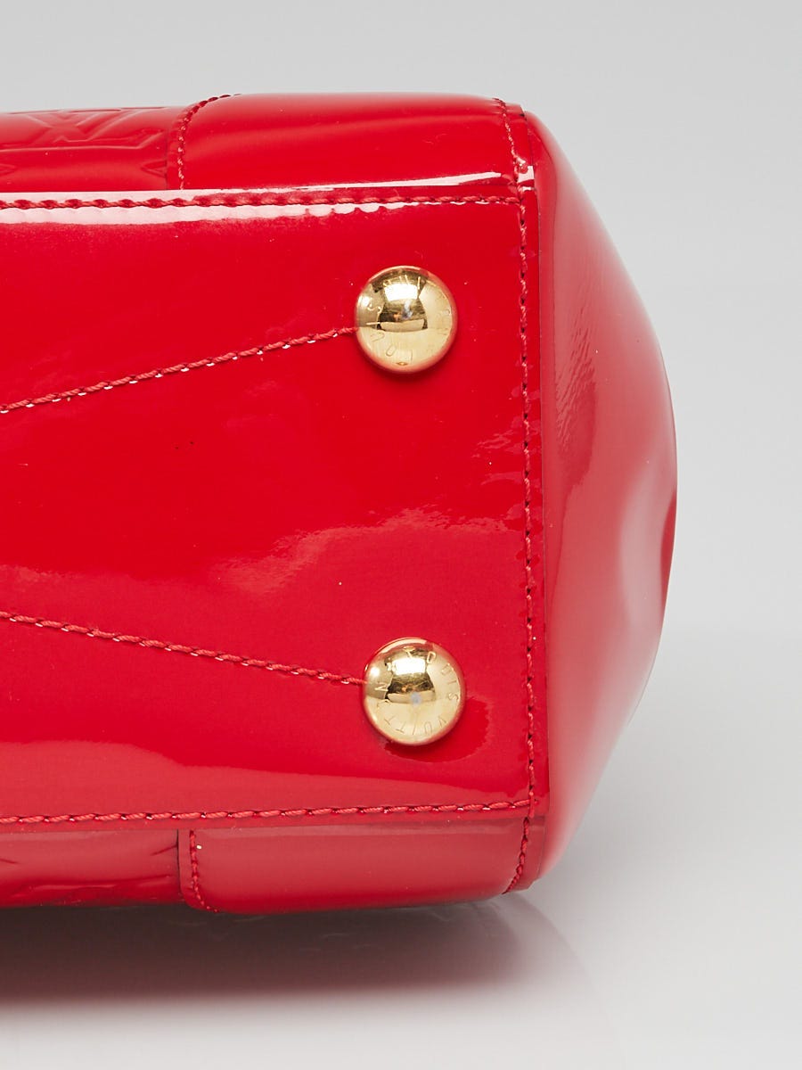 Louis Vuitton Monogram Vernis Santa Monica - Red Shoulder Bags