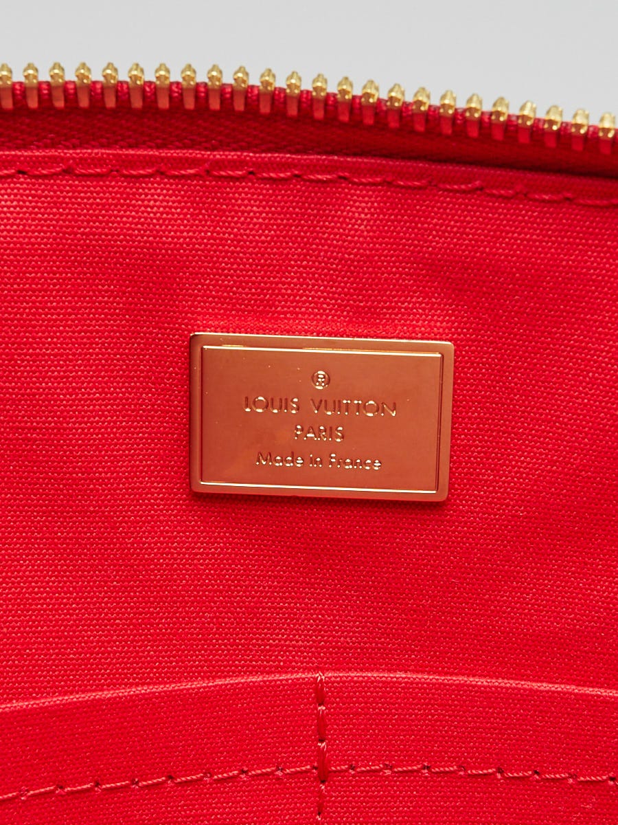 LV Cerise monogram Vernis Santa Monica Red bag