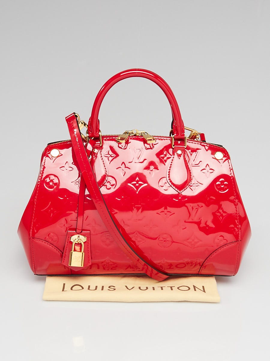 Louis Vuitton Red Monogram Vernis Leather Bag at the best price