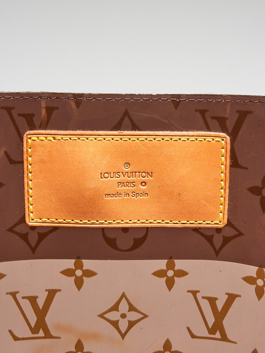 Louis Vuitton Limited Edition Monogram Vinyl Ambre Cruise Tote Bag