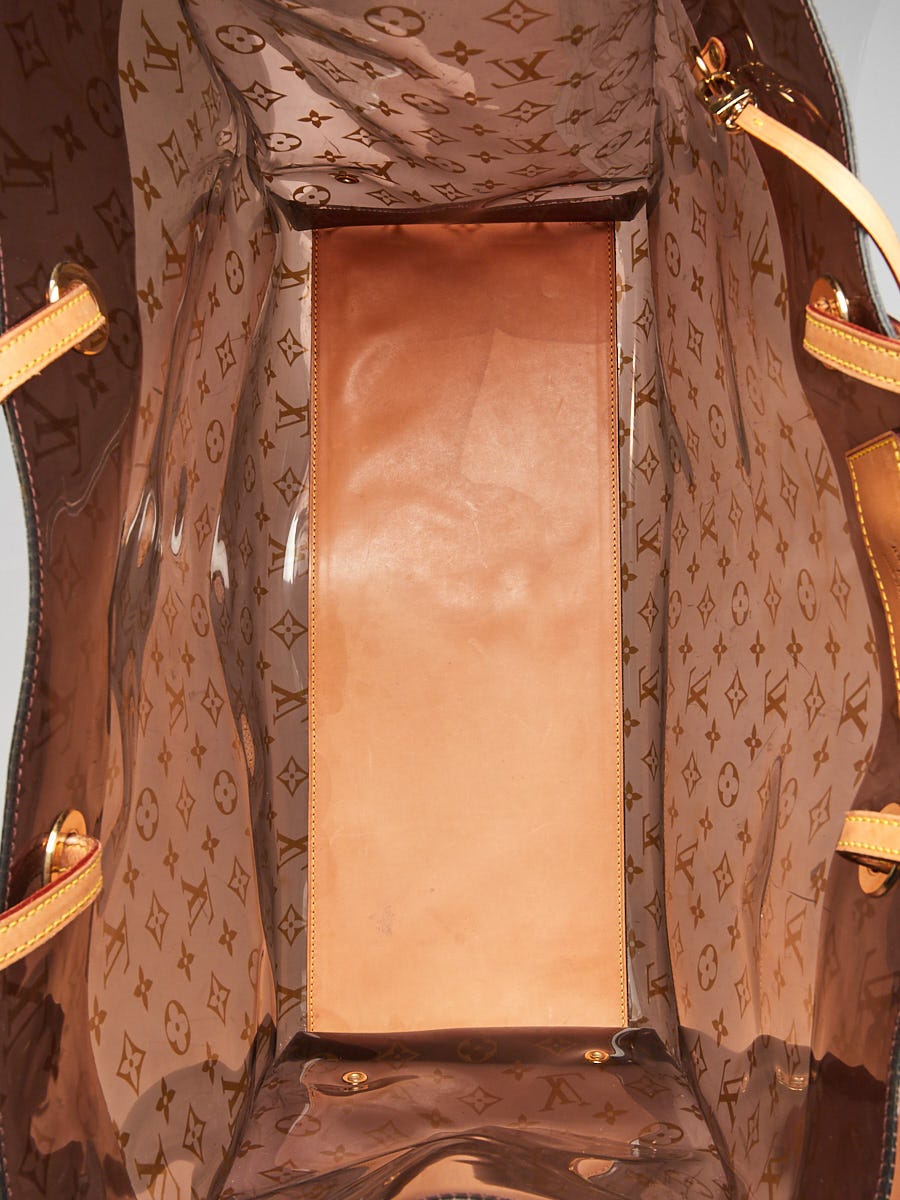 Louis Vuitton Limited Edition Monogram Vinyl Ambre Cruise Tote Bag -  Yoogi's Closet