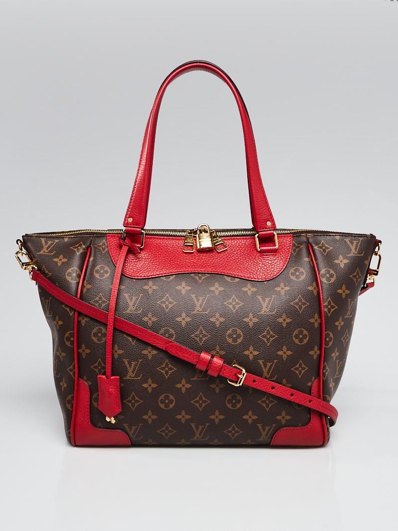 LOUIS VUITTON Monogram Canvas All In Tote MM Coquelicot - The