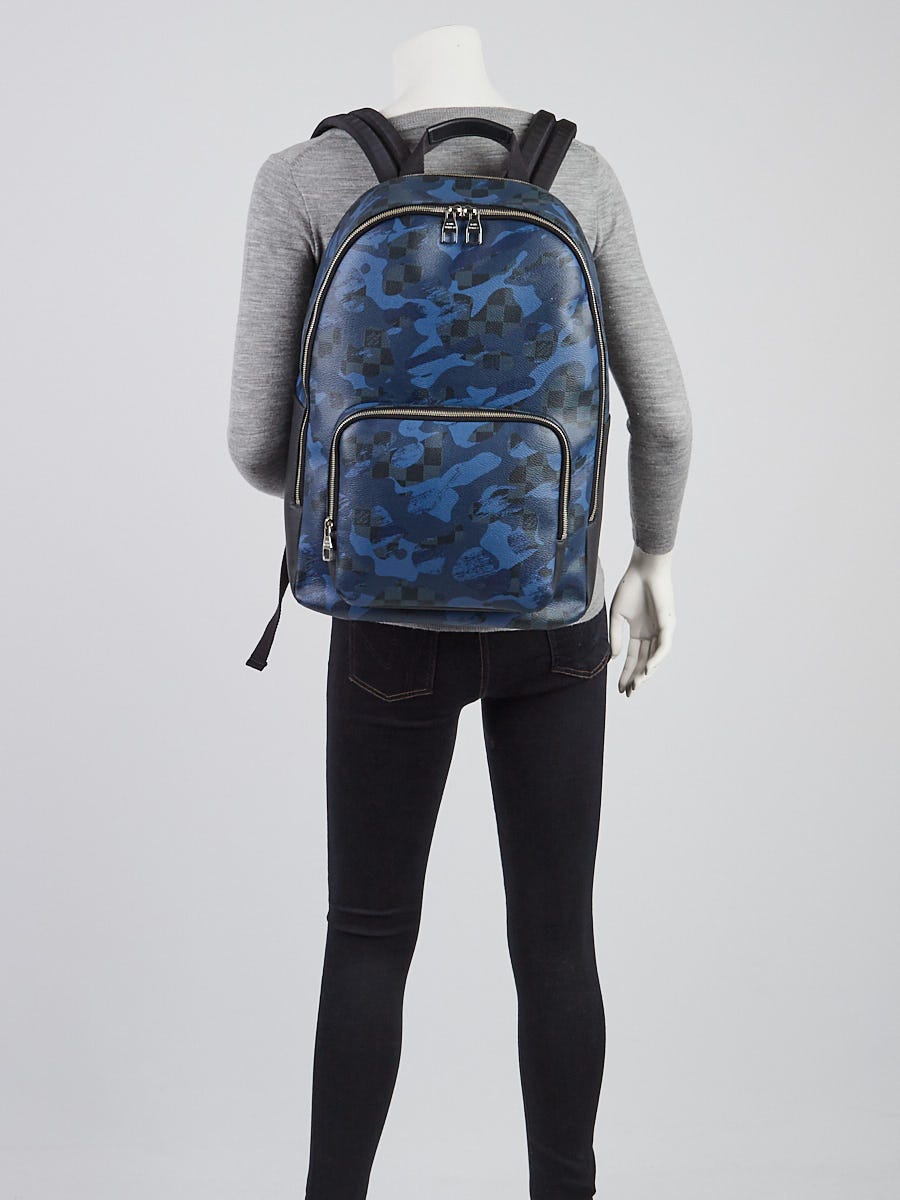 Louis Vuitton Limited Edition Damier Cobalt Camouflage Canvas Andy Backpack  Bag | Yoogi's Closet