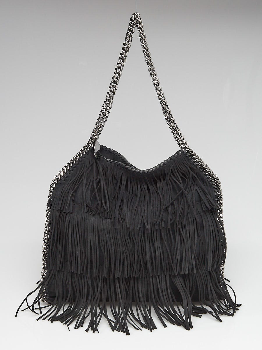 Stella mccartney falabella clearance shaggy deer small tote