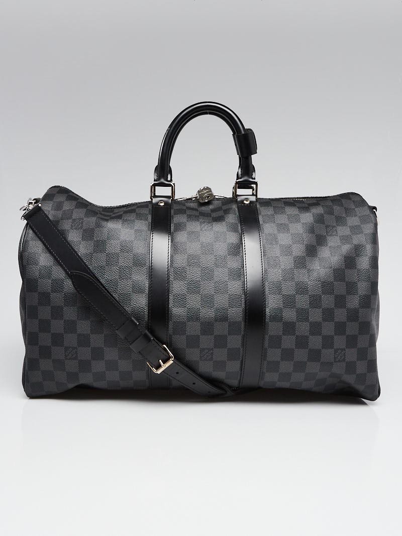 Louis Vuitton Damier Graphite Keepall Bandouliere Review 