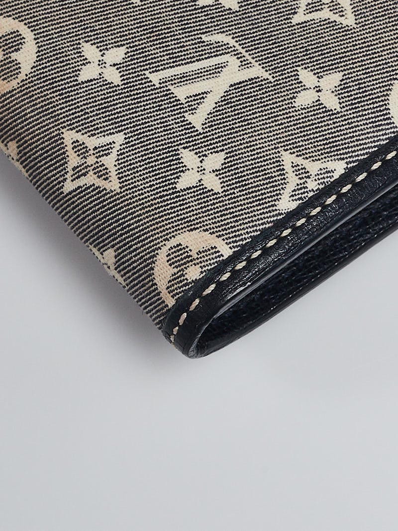 Louis Vuitton Encre Monogram Idylle Canvas and Leather Sarah Wallet at  1stDibs