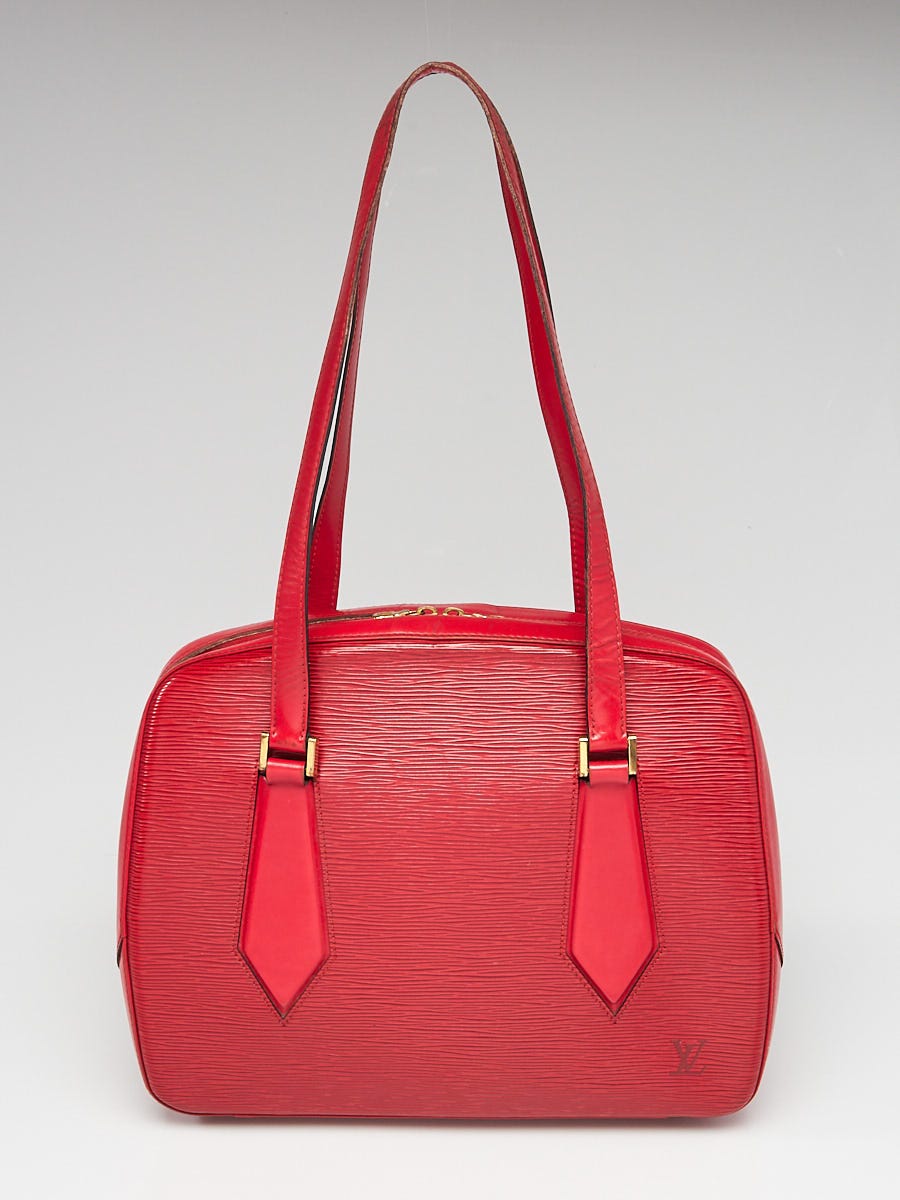 Louis Vuitton - Authenticated Chain Bag Handbag - Leather Red For Woman, Very Good condition