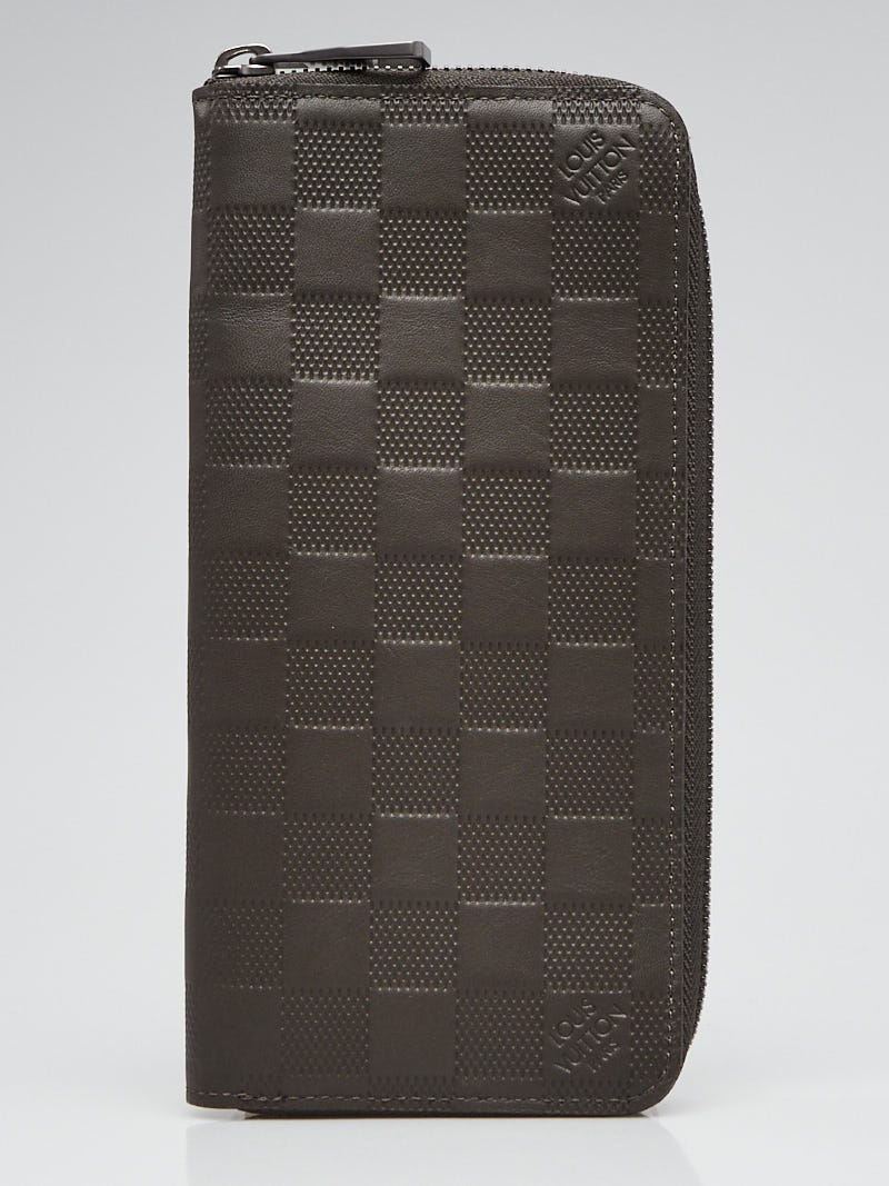 Louis Vuitton Black Damier Infini Leather Zippy Vertical Wallet