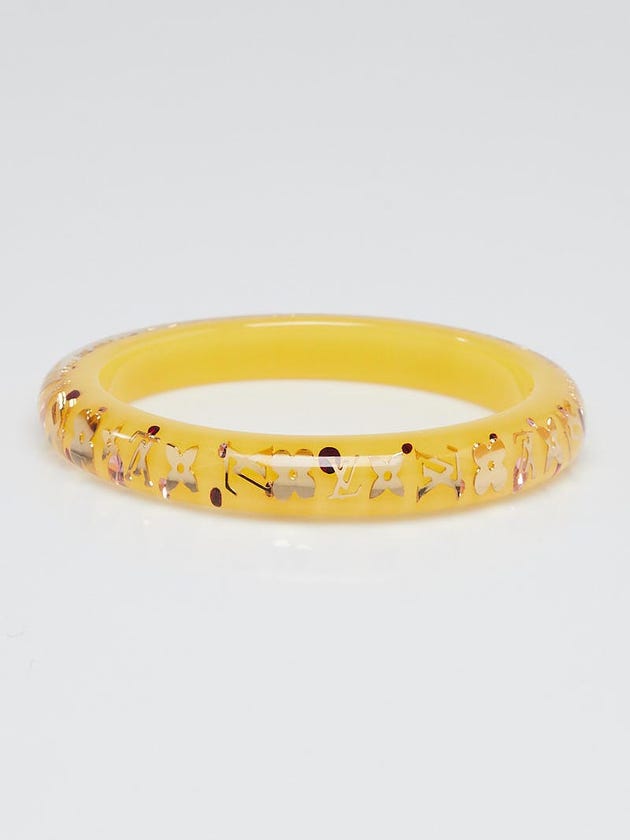 Louis Vuitton Yellow Monogram Inclusion PM Bracelet