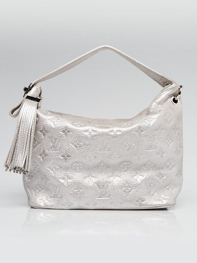 Louis Vuitton Limited Edition Silver Monogram Shimmer Halo Bag