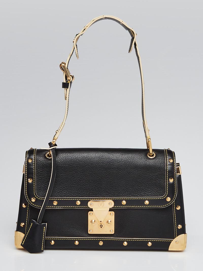 Louis Vuitton Suhali Le Talentueux Black Studded Shoulder Bag