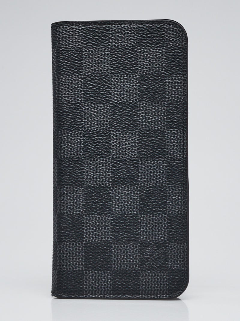 Louis Vuitton Damier Graphite Canvas iPhone 6 Plus Folio - Yoogi's