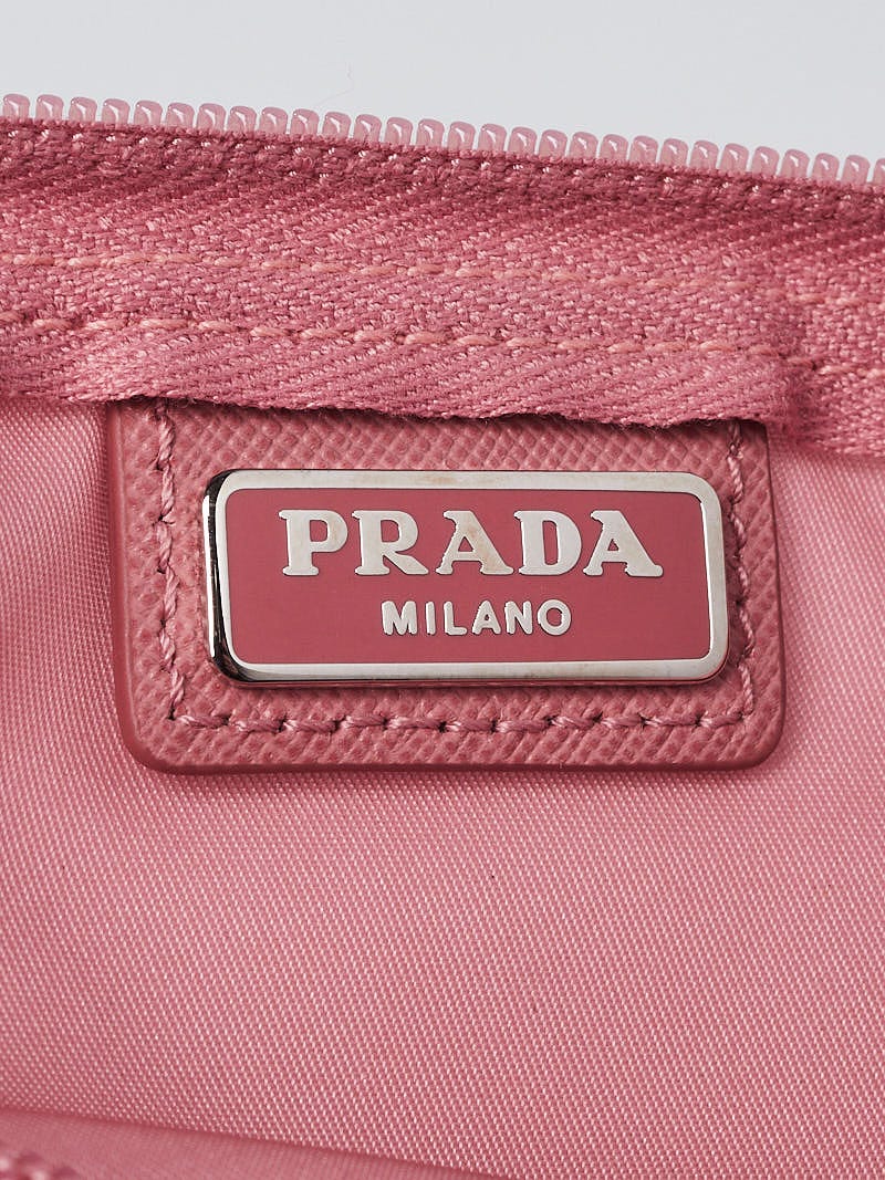 Authentic Prada Vela Pink outlet Cosmetics Case