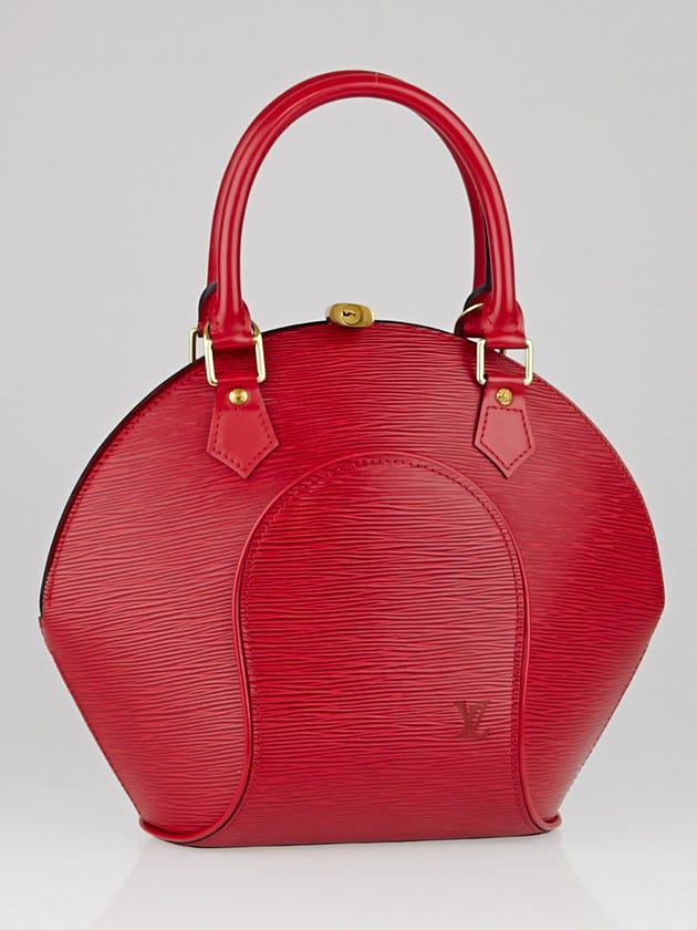 Louis Vuitton Made-to-Order Rouge Epi Leather Ellipse PM Bag