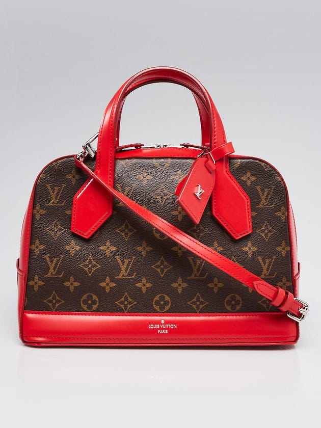 Louis Vuitton Coquelicot Monogram Canvas Dora PM Bag
