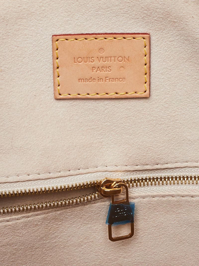 Louis Vuitton Coquelicot EPI Leather Doc PM Bag