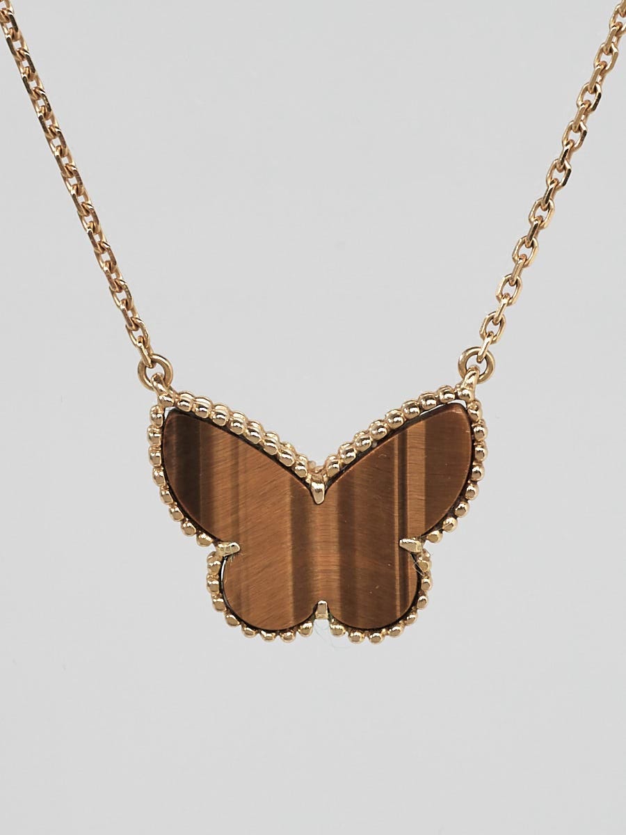 Van Cleef & Arpels Diamond And Mother-of-Pearl Butterfly Pendant Necklace  Available For Immediate Sale At Sotheby's