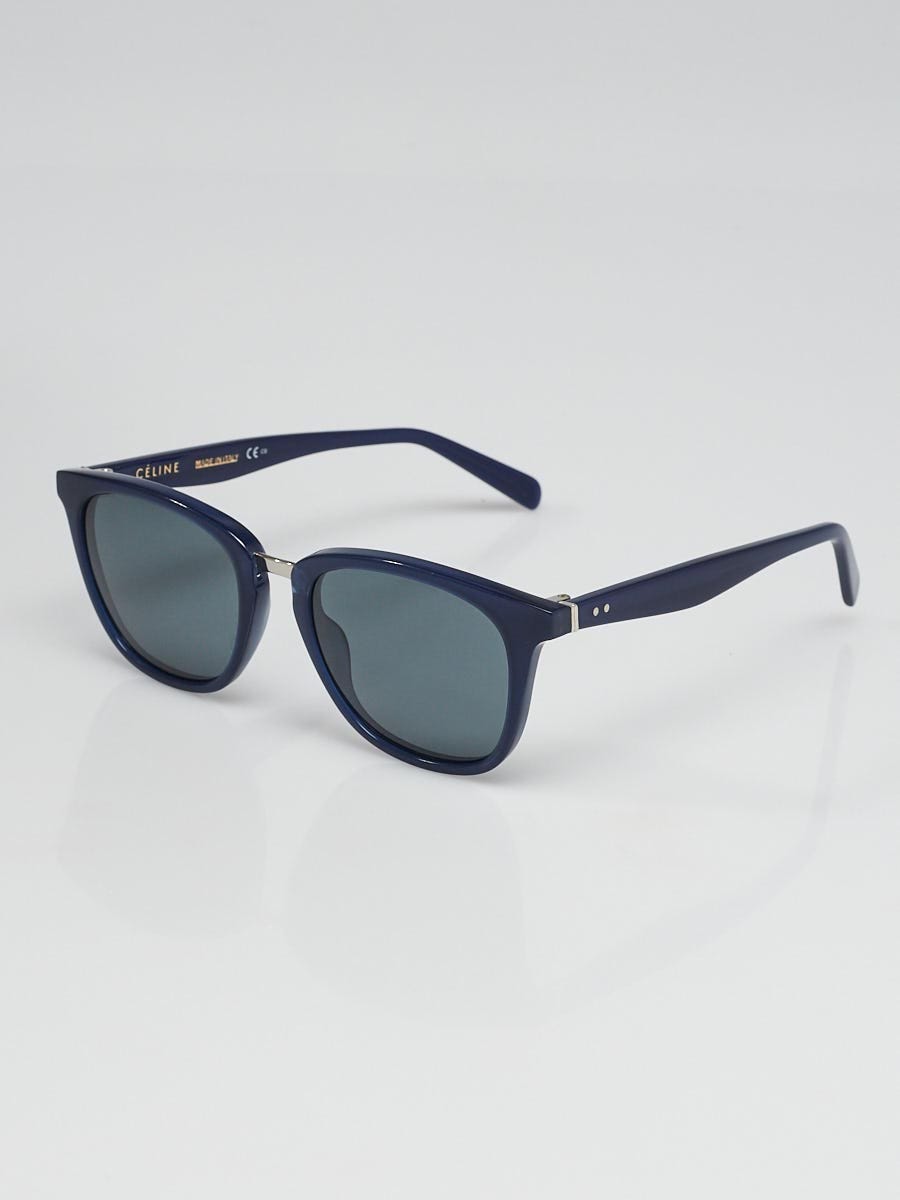 Celine Blue Acetate Frame Tinted Sunglasses-CL 41366