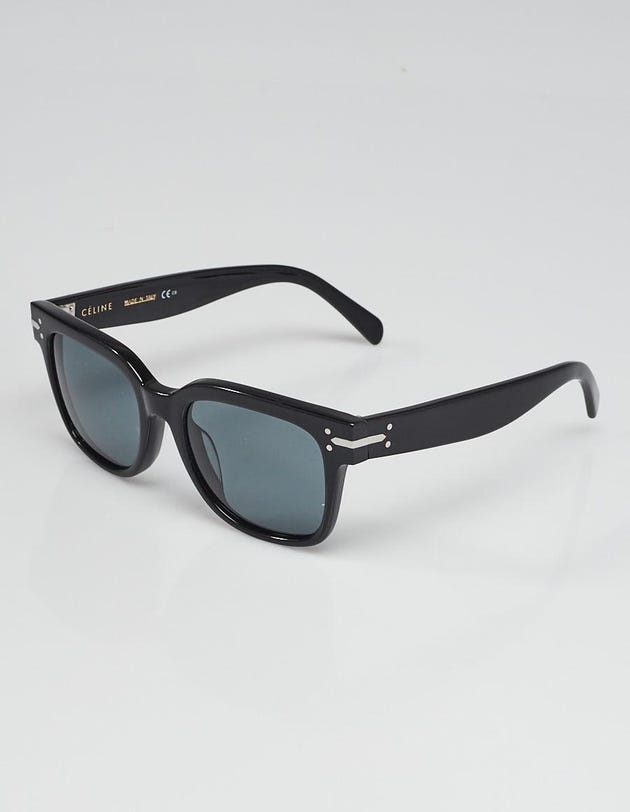 Celine Black Acetate Tinted Square Sunglasses-41359