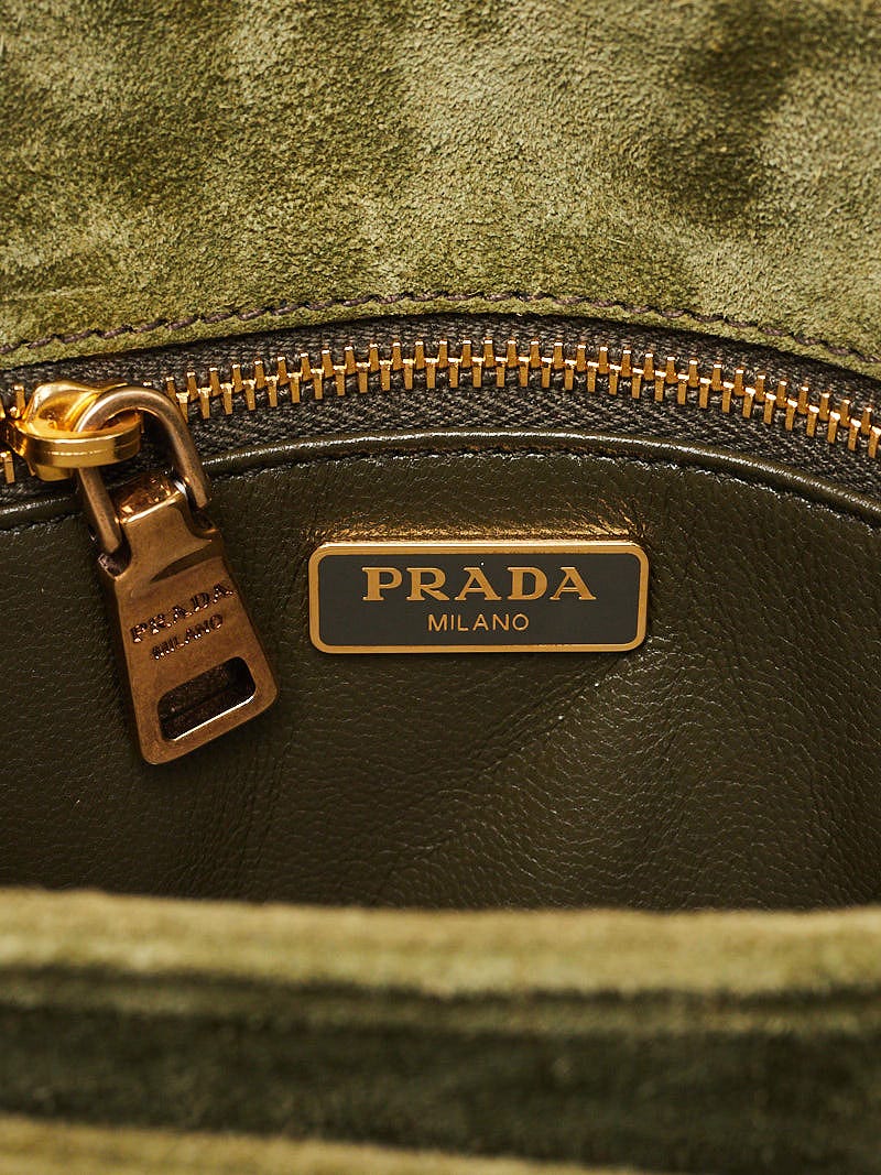 Prada 1BD009 Fabric Leather - Shop From the USA and More
