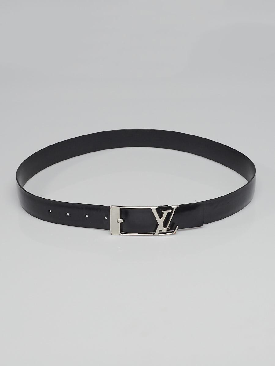 Louis Vuitton Womens Neogram Belt Black Leather 90cm - 36 – Luxe