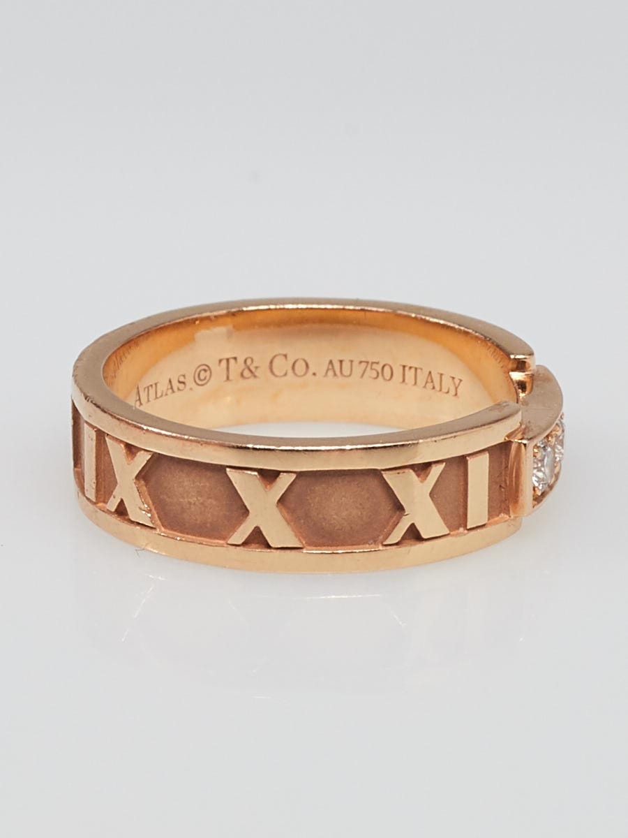 Tiffany & Co ring., Atlas, yellow gold. ref.657788 - Joli Closet