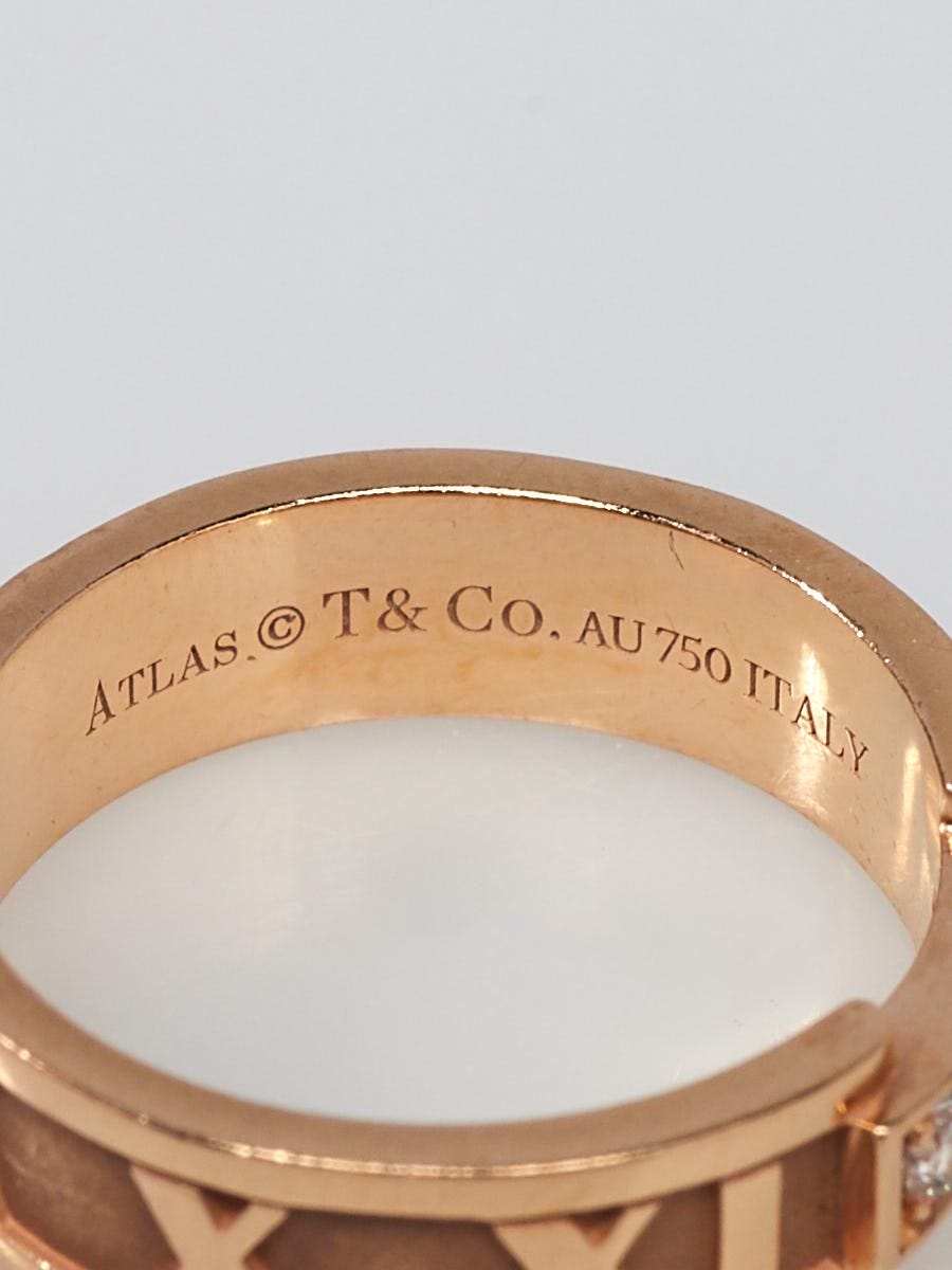 Tiffany & Co ring., Atlas, yellow gold. ref.657788 - Joli Closet