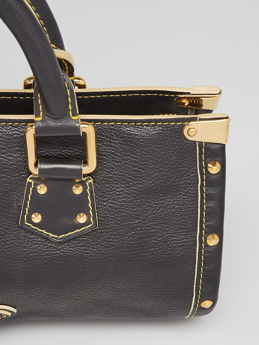 Louis Vuitton Black Suhali Leather L'Epanoui Bag | Yoogi's Closet