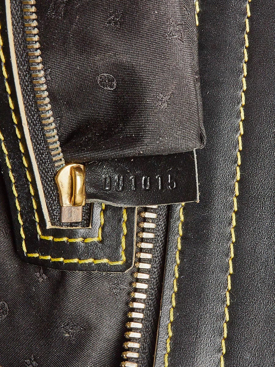 Louis Vuitton Black Suhali Leather L'Epanoui Bag | Yoogi's Closet