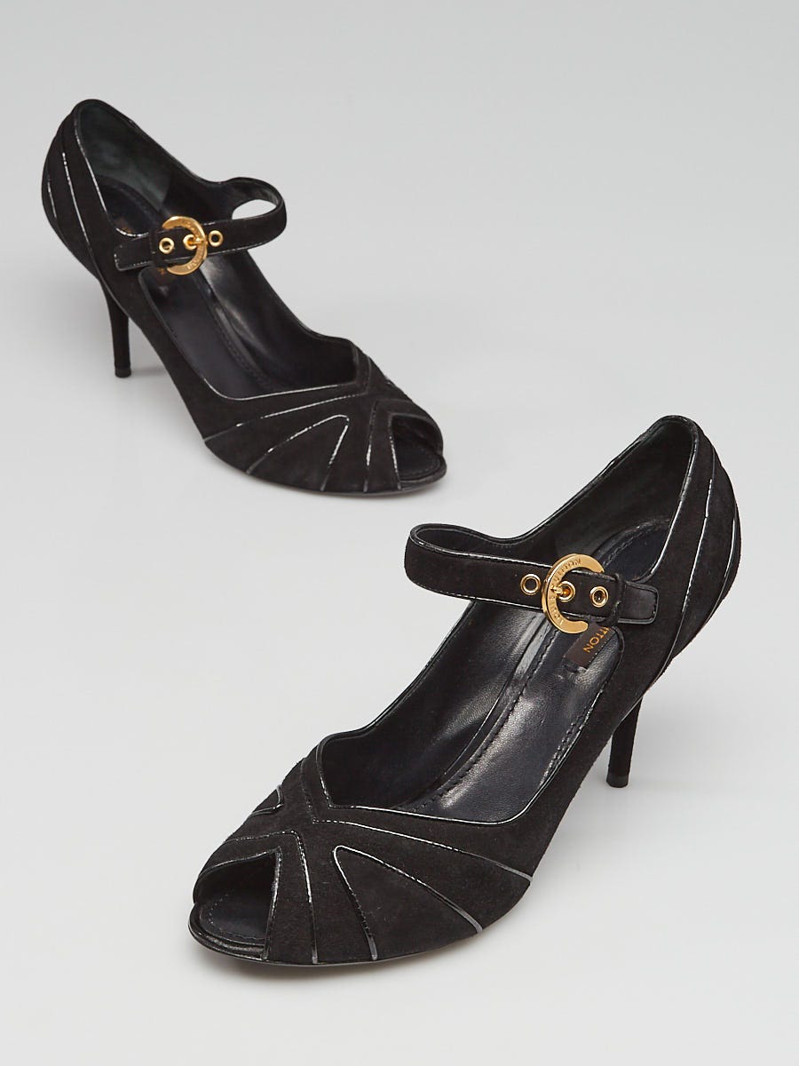 Louis Vuitton, Shoes, Louis Vuitton Vintage Peep Toe Heel