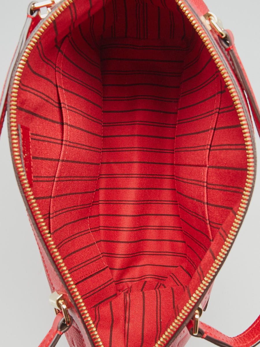 Louis Vuitton Bastille Bag Monogram Empreinte Leather PM Red 4791314