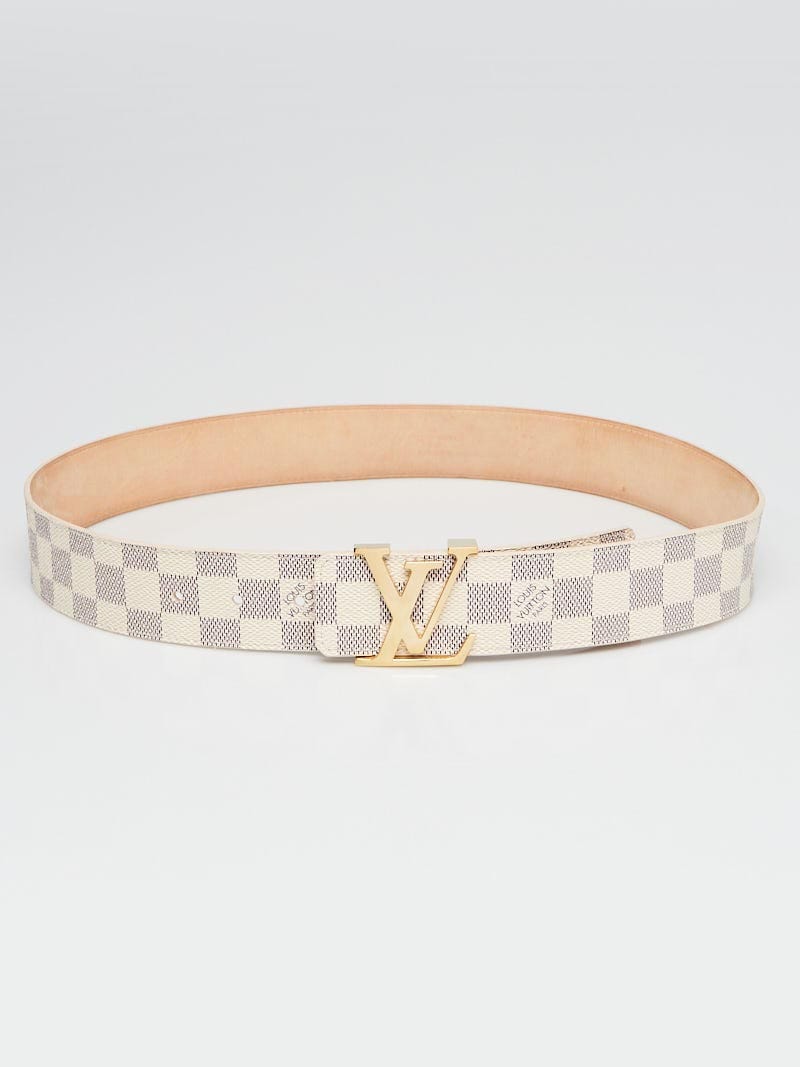 Louis Vuitton Damier Azur LV Initiales Belt 90CM Louis Vuitton