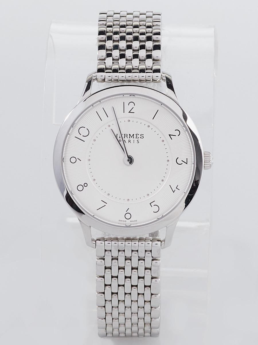 Hermes watch outlet stainless steel