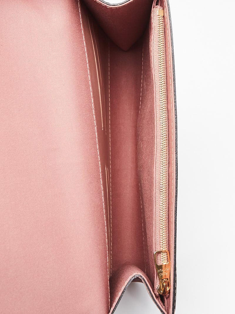 Louis Vuitton // Rose Velours Vernis Louise Clutch – VSP Consignment