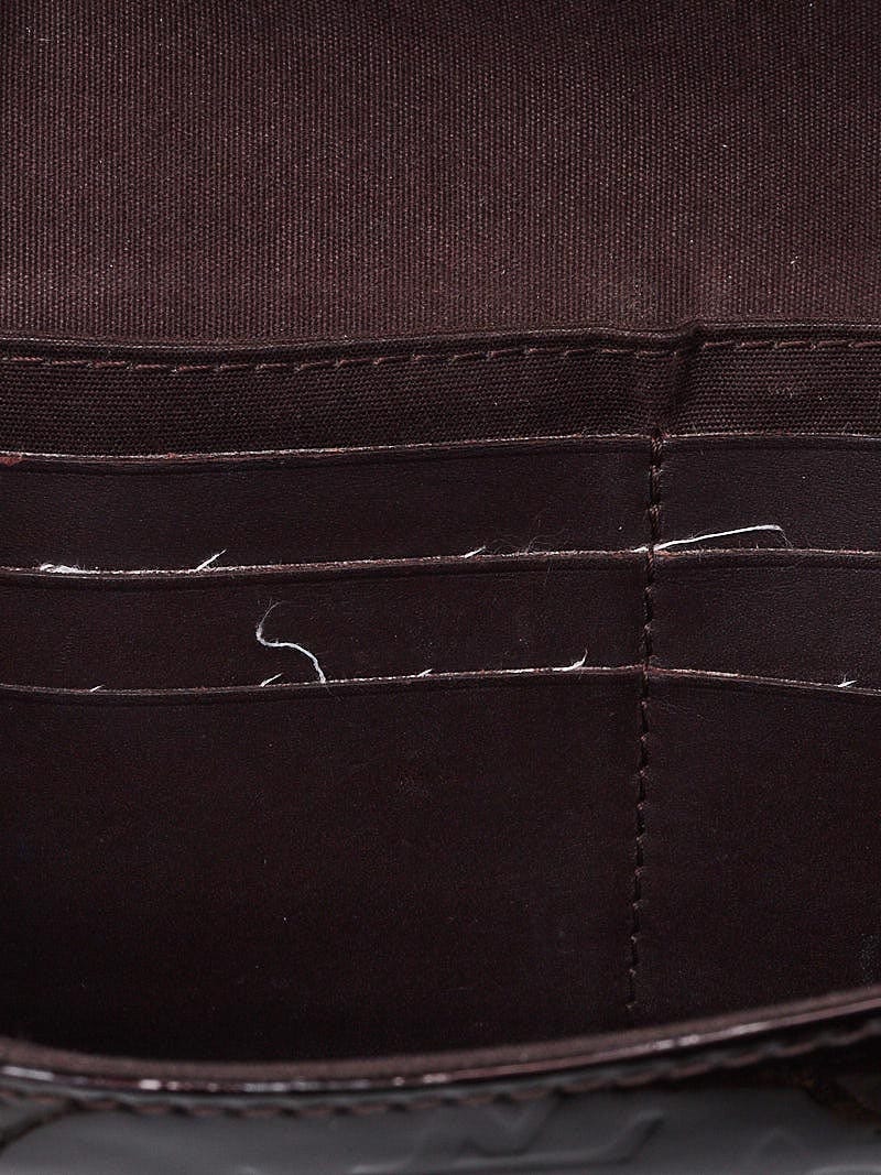 Louis Vuitton Amarante Monogram Vernis Bel Air Pochette Bag - Yoogi's Closet