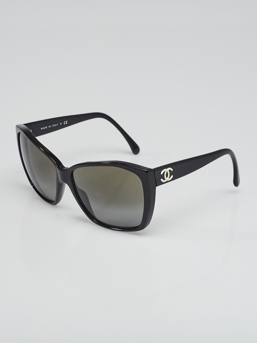 chanel sunglasses with cc on lens