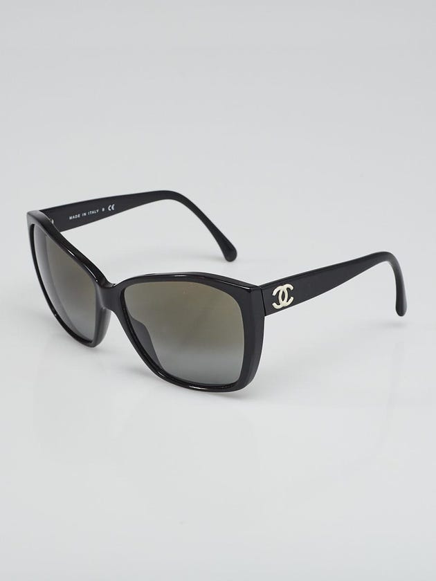 Chanel Black Acetate CC Logo Sunglasses-5203