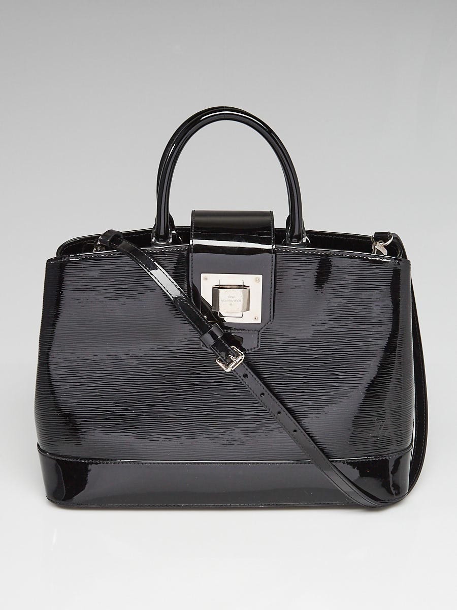 Louis Vuitton Black Electric Epi Leather Alma GM Bag - Yoogi's Closet