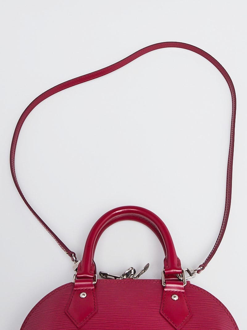 Louis Vuitton Fuchsia Epi Leather Alma BB Bag - Yoogi's Closet