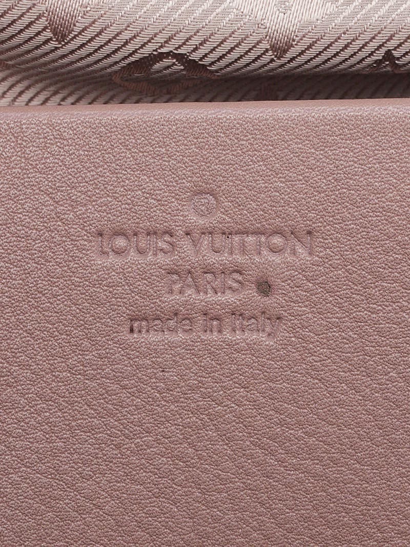 Louis Vuitton Rose Cuir Leather Cinema Intrigue Bag Louis Vuitton