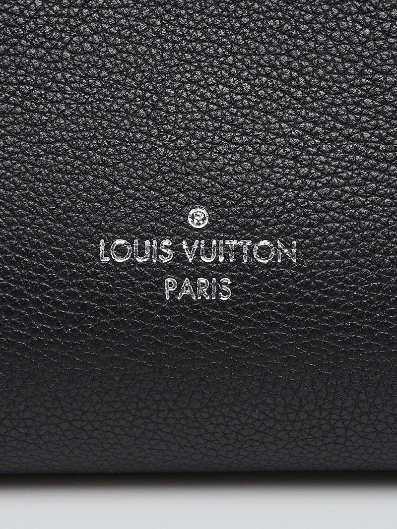 Louis Vuitton Black Leather Lockme Cabas Bag - Yoogi's Closet