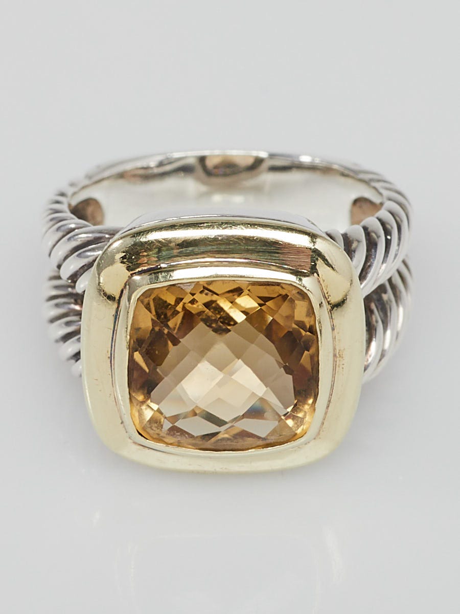 David yurman champagne deals citrine albion ring